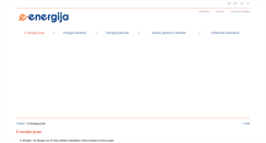Desktop Screenshot of e-energija.lt